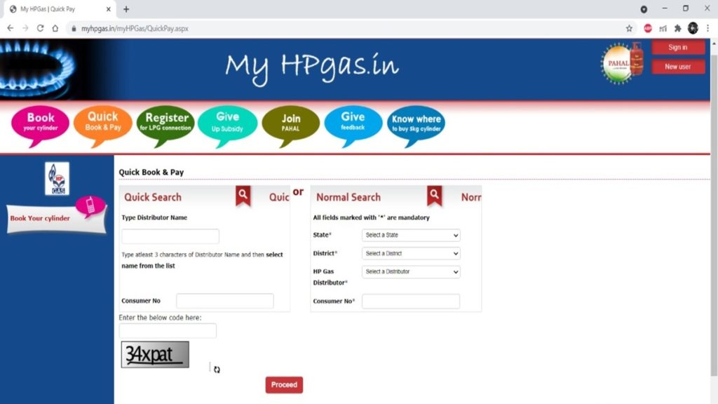 hp-gas-booking-online-new-connection-complaint-number