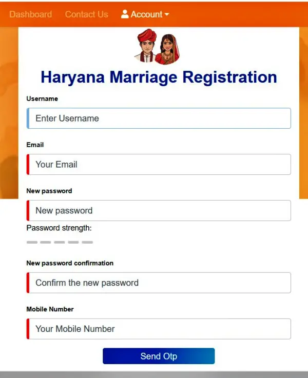  marriage certificate in Haryana