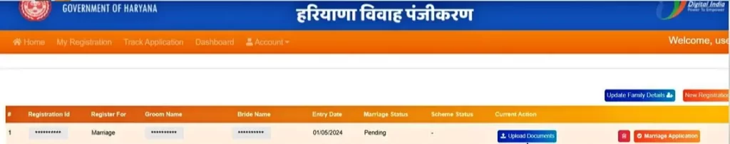 marriage certificate Haryana